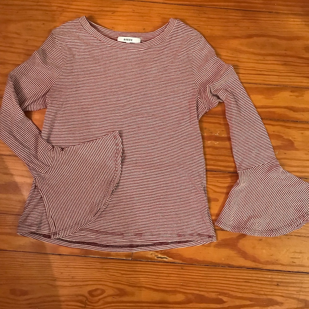 Anthropology long sleeved casual shirt
